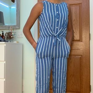 Button up jumpsuit